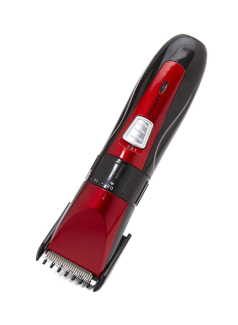 Rechargeable Trimmer Black & Red